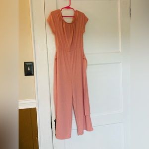 Girls Pinc Romper size 8